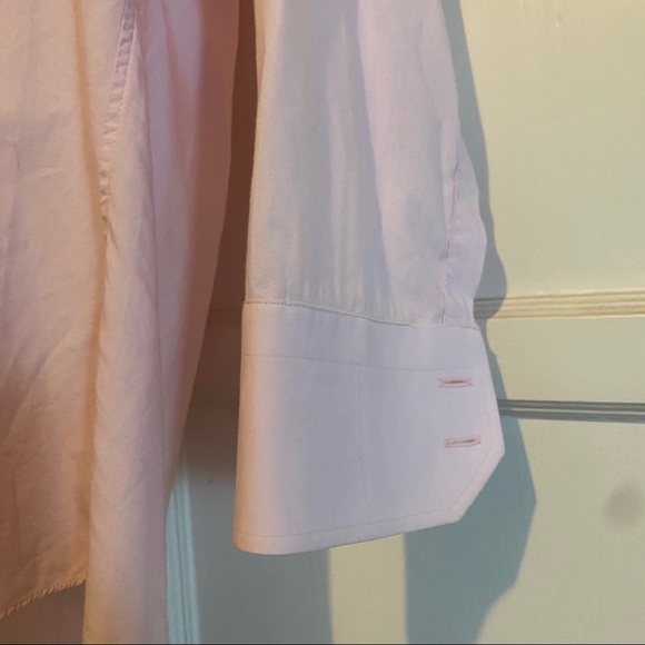 BOSS Hugo Boss Light Pink Dress Shirt 16 1/2 34/35 - Picture 6 of 12